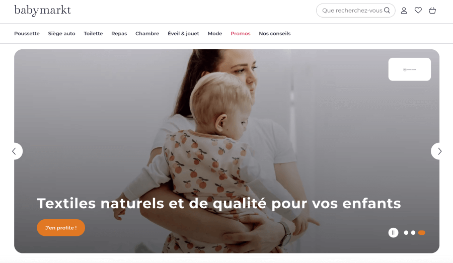 Boutique en ligne babymarkt