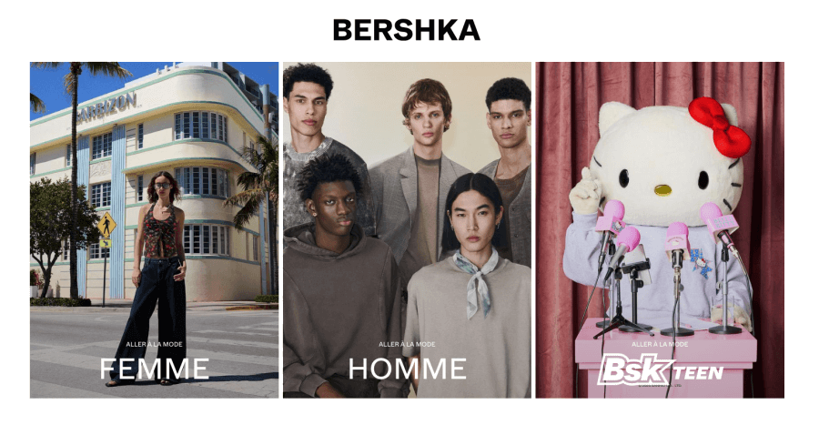 Boutique en ligne Bershka