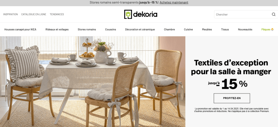 Magasin en ligne Dekoria