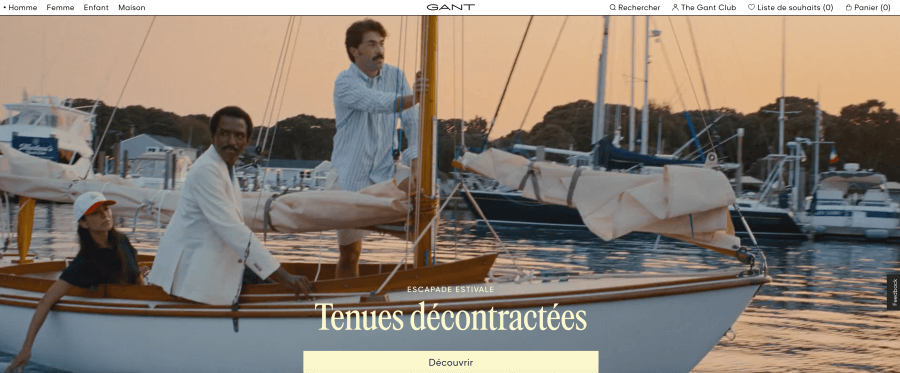 Boutique en ligne GANT