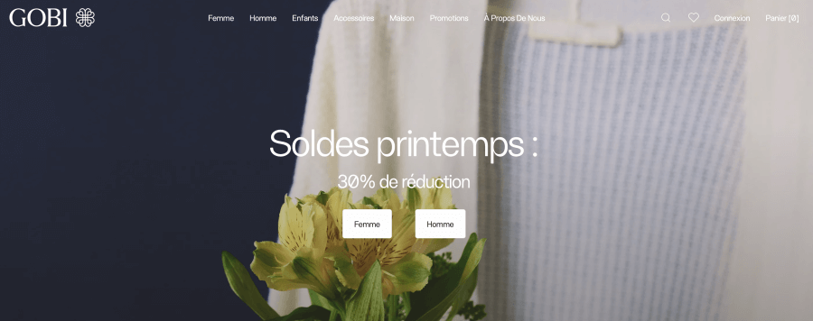Boutique en ligne GOBI Cashmere