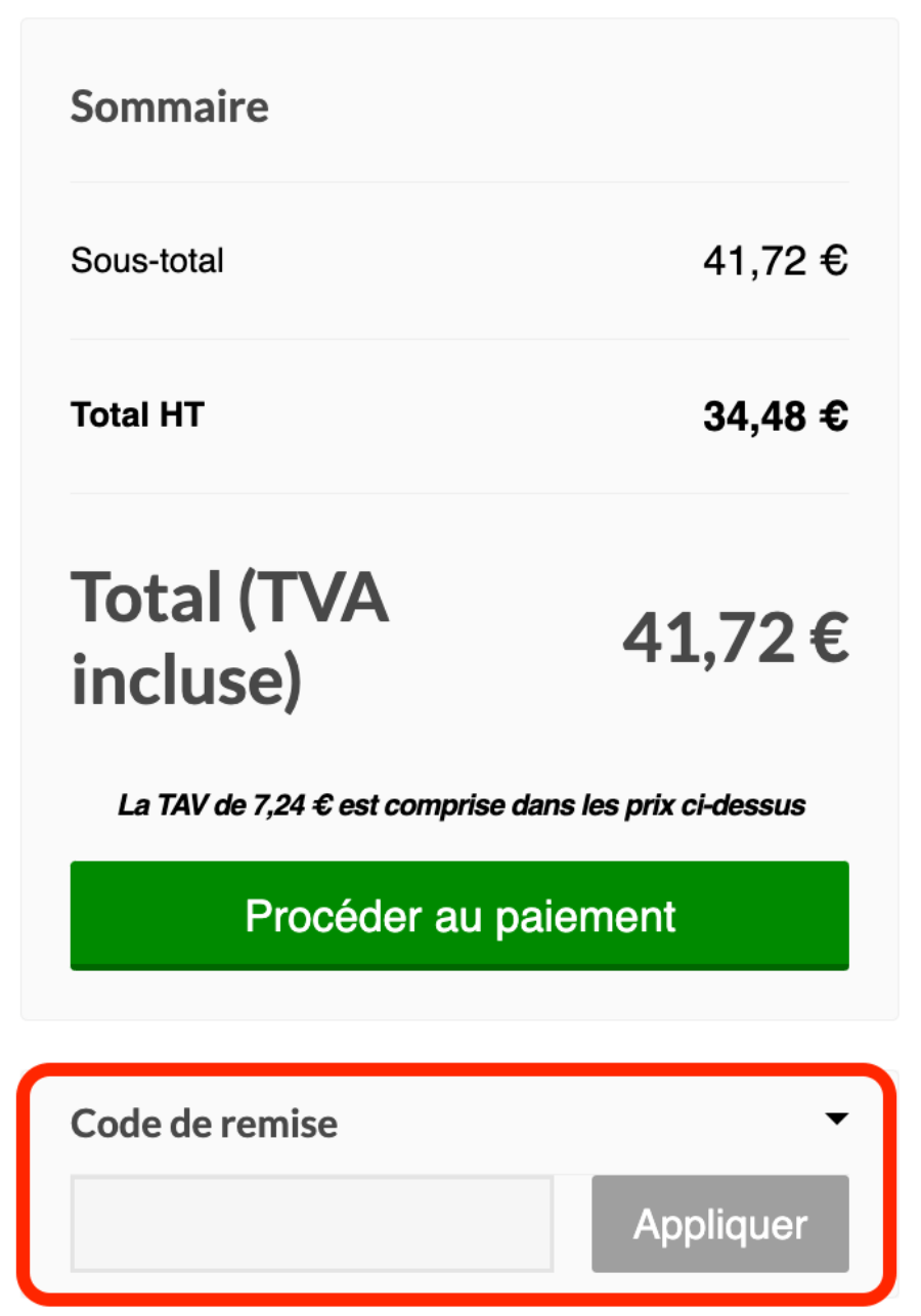 Place pour un code promo HelloDeco