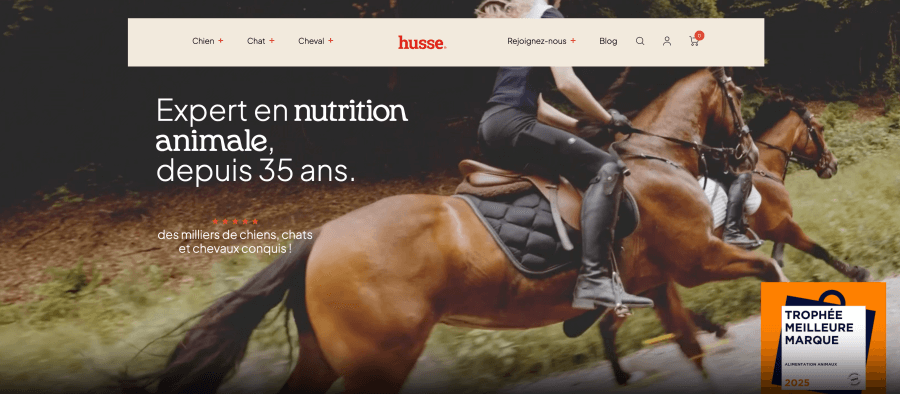 Magasin en ligne Husse