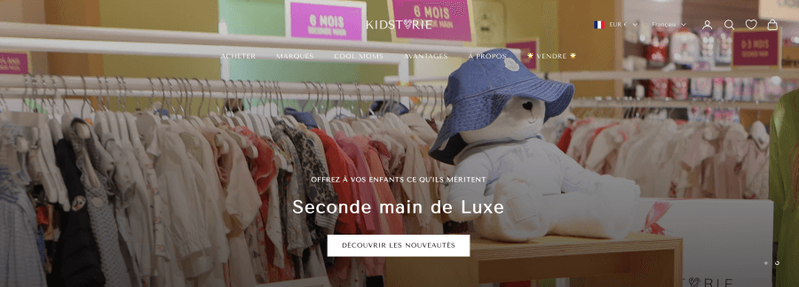 Magasin en ligne Kidstorie