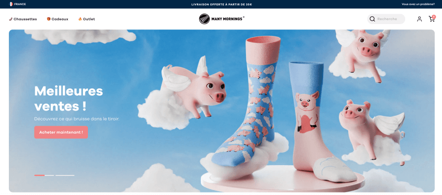 Boutique en ligne Many Mornings