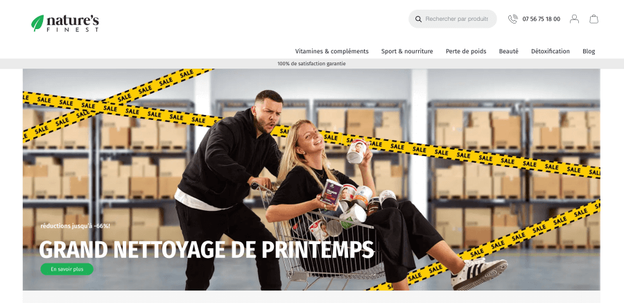 Magasin en ligne Nature's Finest