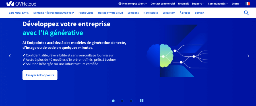 Site Internet OVHcloud