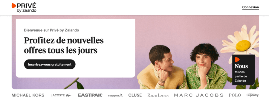 Boutique en ligne Privé by Zalando