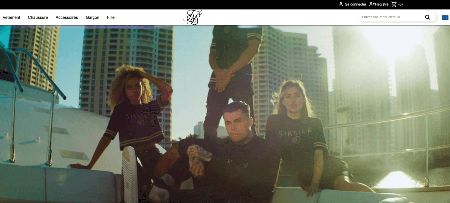 Boutique en ligne SikSilk