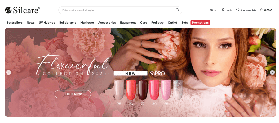 Magasin en ligne Silcare