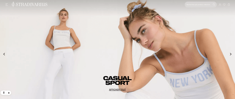 Boutique en ligne Stradivarius