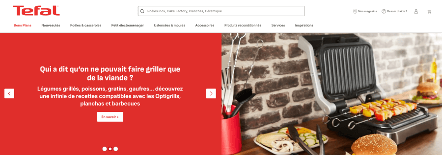 Magasin en ligne Tefal