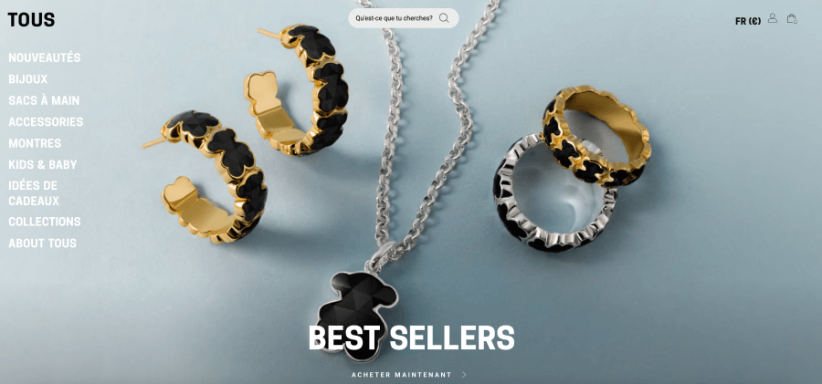 Boutique en ligne TOUS